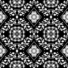 Abstract ethnic geometric pattern design for background or Wallpaper.	