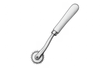 Tracing wheel for sewing and pattern making background transparent