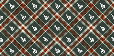 Christmas edition plaid patterns, for clothes, jackets, backgrounds, etc., patterns for textile fabrics.