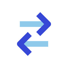 arrow bluetone iconset