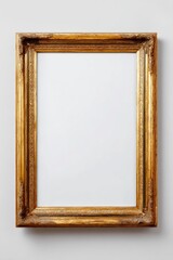 Fototapeta premium Empty Gold Frame