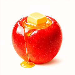 焼きりんご　バター