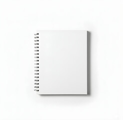 A plain notebook mockup