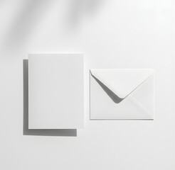  A greeting card mockup