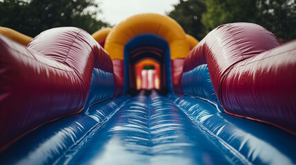  Inside the Inflatable Tunnel