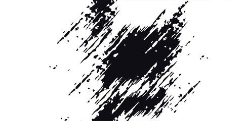 Glitch distorted grunge layer . Noise destroyed texture . Trendy defect error shapes . Overlay grunge texture . Distressed effect .Vector shapes