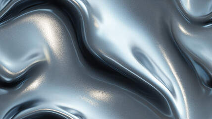 Holographic foil surface pattern. Gray silver shiny texture background. Luxury risch style wallpaper. Digital artistic artwork raster bitmap illustration. Graphic design art.