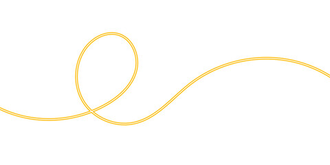 Dynamic Neon Glow Wave Ribbon. Vibrant, Looping, and Smooth Wavy Line Design Elements for Digital Background and Border