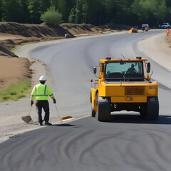 road construction site