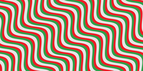 red, white. green stripe. pattern of stripes seamless design pattern candy cane, for fabric. vertical stripe abstract background.eps.10.