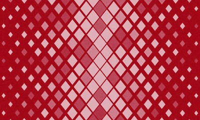 Red Diamond Rhombus Geometric Pattern Modern Abstract Fade Effect Background Vibrant Graded Repeating Wallpaper Design