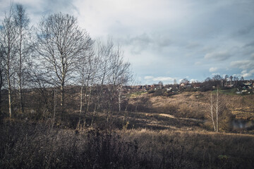 A small village on the banks of the river