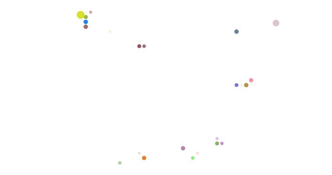 Falling Particles Assemble Cape Verde Country Map