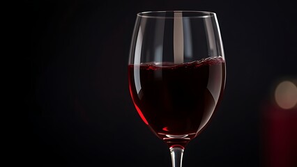 octet. Elegant goblet glass with red wine against dark sophisticated background. bar promotions, beverage menus, designed for product packaging and bar promotions, used by it administrators.