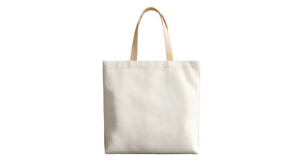 A natural, woven canvas tote bag with light wood handles, perfect for shopping, promotions, or as a reusable merchandise carrier.
