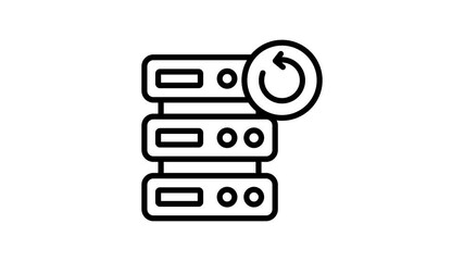 Data backup, data server update in modern style