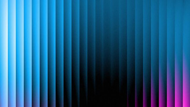Blue tosca and pink light gradient glass strips on abstract background, bright color gradient shape, noise texture poster cover design