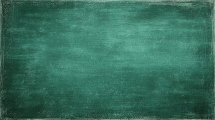 Empty retro classroom chalkboard texture with dusty edge