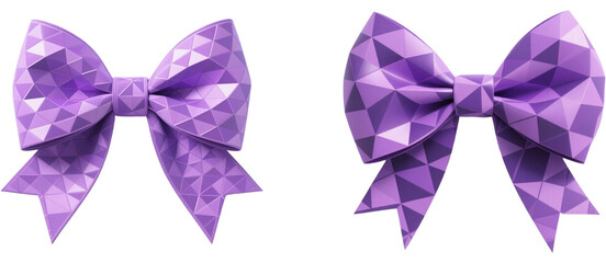 リボン　幾何学柄　模様　柄　装飾物