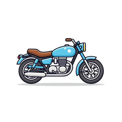 a classic motorcycle