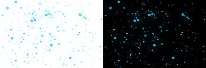 Snow abstract blue background