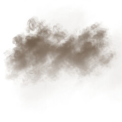 Brown Smoke Overlay PNG Transparent Background