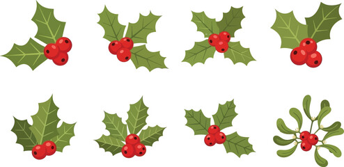 christmas holly berries
