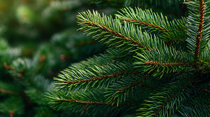 Obraz premium christmas tree close up 
