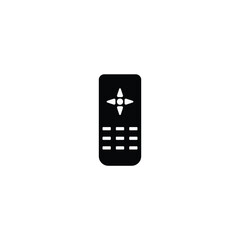 TV remote electronic logo design