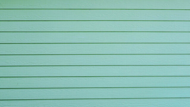 Mint Green Wood Siding Texture for House Exterior, Home Decor, or Vintage Design Background