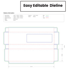 pasta box with window dieline template box dieline die lines packaging custom dieline  box cardboard box dieline pizza box dieline printable product packaging layout,
