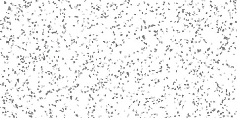 Fine Grey Speckled Texture with Randomly Placed Irregular Shapes on a White Background for Design vector