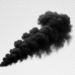 Misty fog and haze with gray smoke overlay background © Vita