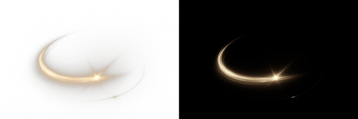 LED neon border with dynamic flashing light and disco vibe