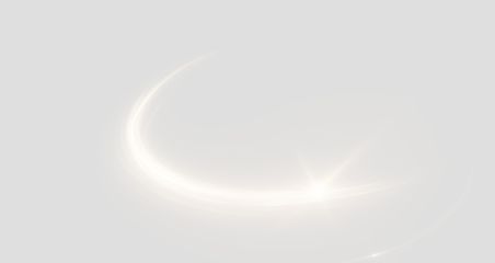 Animated light trail with flowing liquid and digital glow