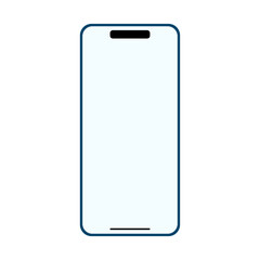 Blank Smartphone Screen Mockup