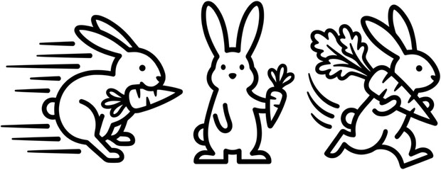 Elegant female silhouettes posing in decorative circular frames, fashion logo set featuring nature, waves, and celestial star designs, vector illustration.