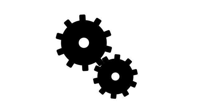 GEAR ANIMATION MOTION GRAPHIC WITH CHORMA KEY 