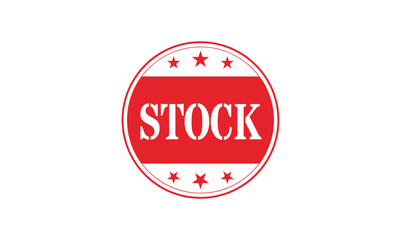 Red Rubber Stock Stamp Icons