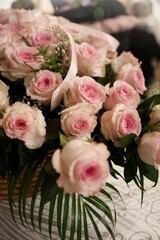 pink roses bouquet