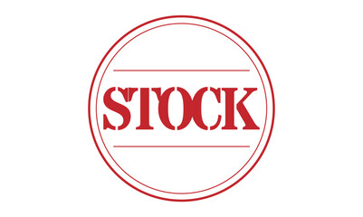 Red Rubber Stock Stamp E-commerce