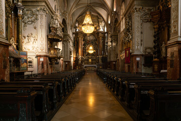 Fototapeta premium Franciscan Church (Franziskaner Kirche) in Vienna, Austria