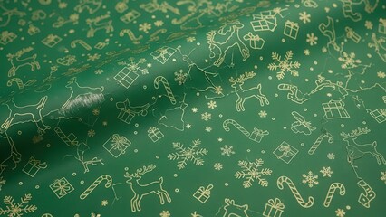 christmas gift wrapping paper texture