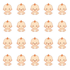 Cute Baby Design Very Cool 