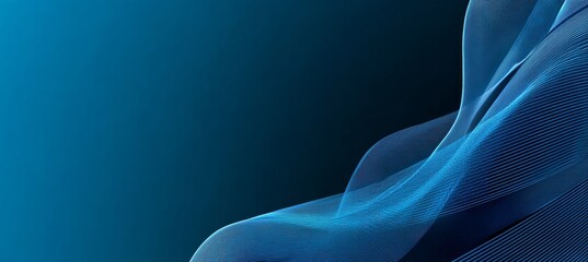 A Majestic Azure Cascade of Waterfalls in a Lush Green Forest with Futuristic Aesthetic Elements