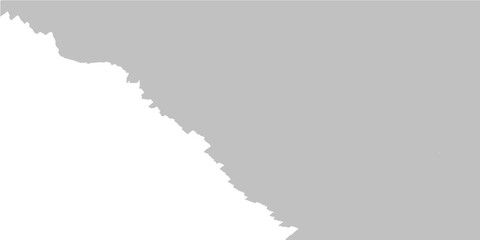 Vector illustration of the USA and Argentina country map silhouette outline on a paper background for travel geography design