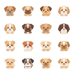 Cute Dog Icon Design Very Cool