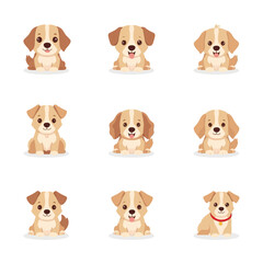 Cute Dog Icon Design Very Cool
