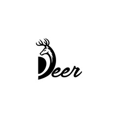 The deer logo begins with the letter D. Symbolizes elegance, agility and gentleness