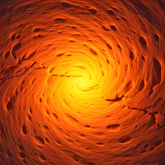 Sunlit Sandstone Radial Glow Gradient